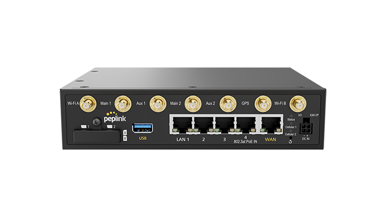 モバイルルーター: 移動用に設計されたセルラールーター - Peplink