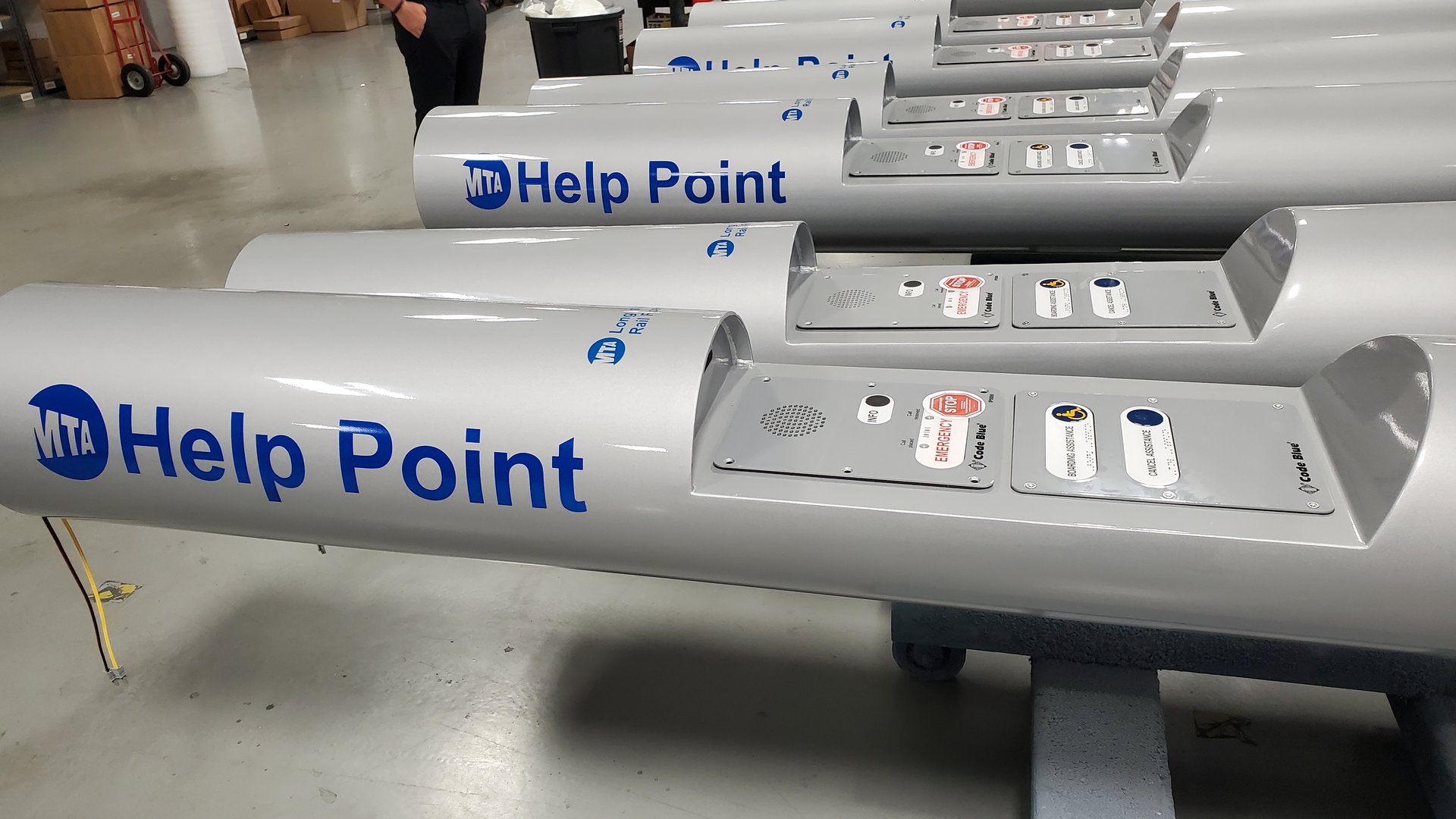   Constant Connectivity for Code Blue Help Points  