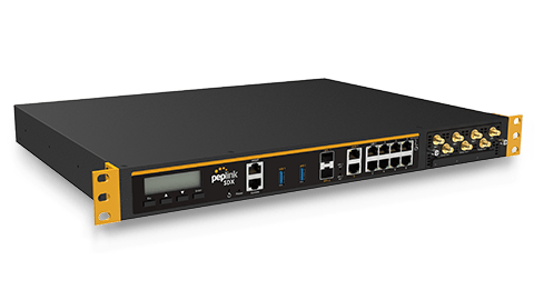 12Gbps Modular Enterprise Branch Router Balance SDX