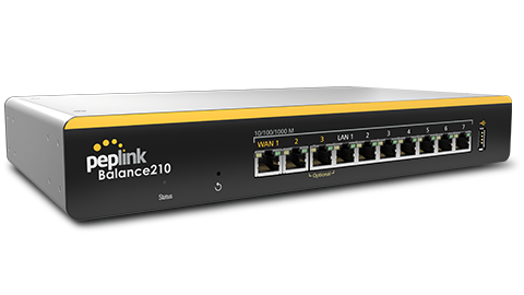 350Mbps Multi WAN (7 Ports) Router Balance 210