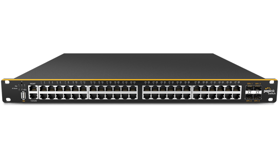 Dual AC Power Input 48-Port SD Switch w. 850W Power Budget #2
