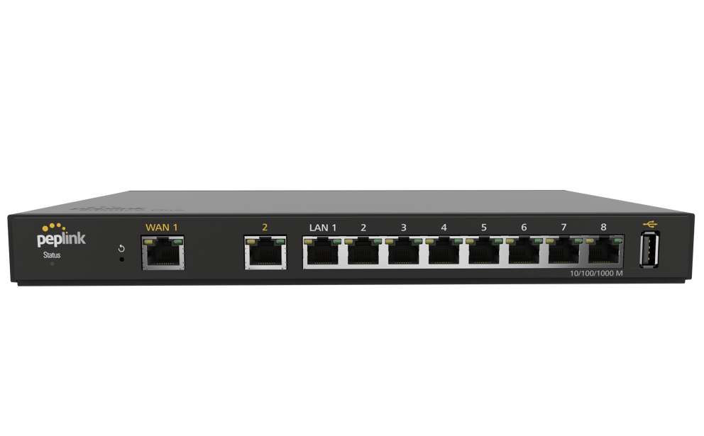 Peplink's Balance One Core Advanced Dual-WAN Router.