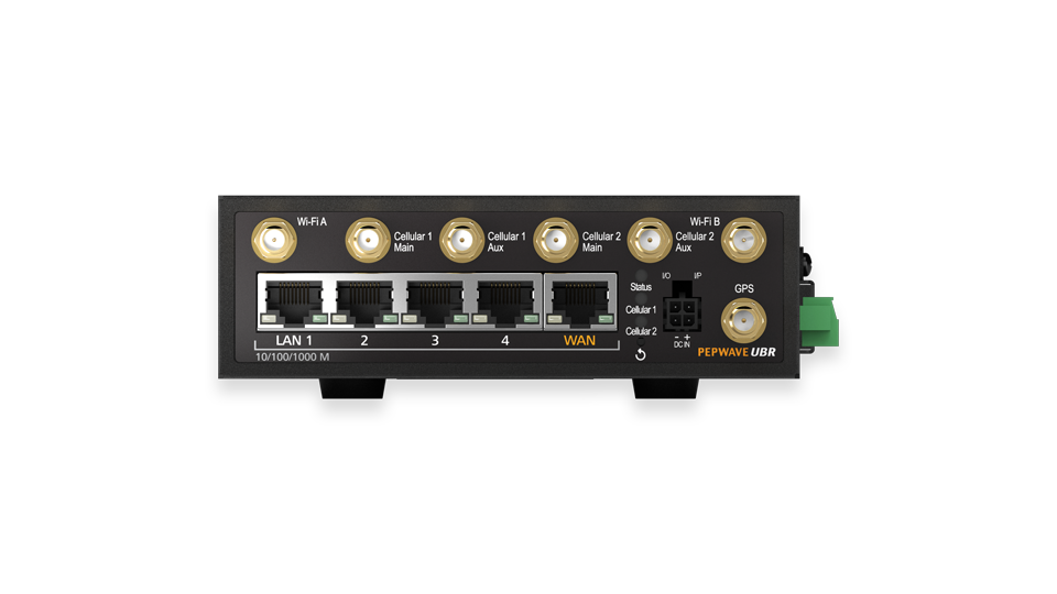 Pepwave UBR LTE. Dual-cellular router. 