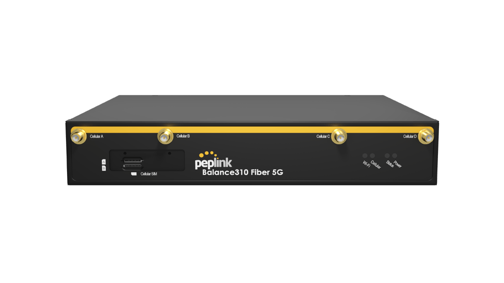 5g routers peplink b310 fiber 5g