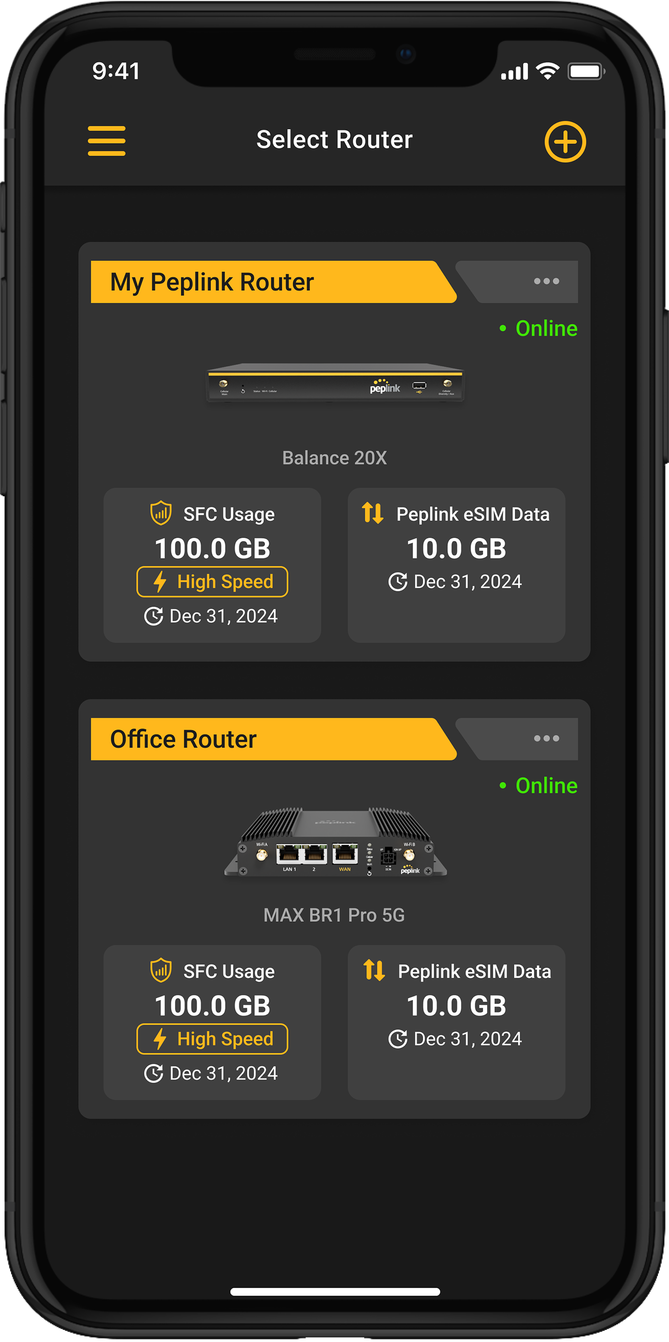 App UI