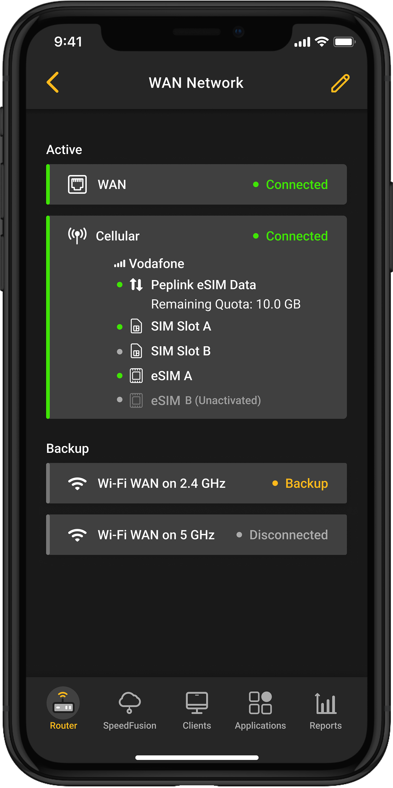 App UI
