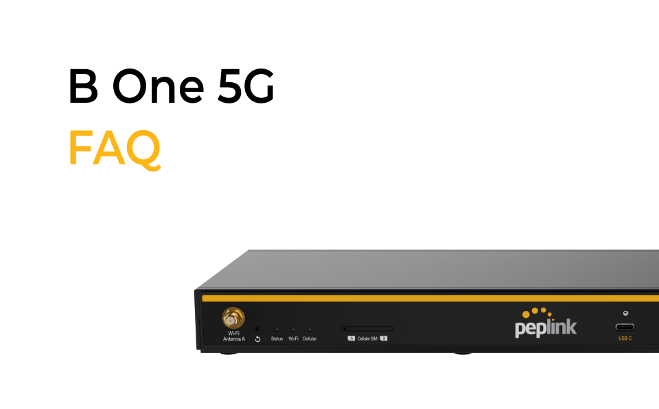 B One 5G FAQ