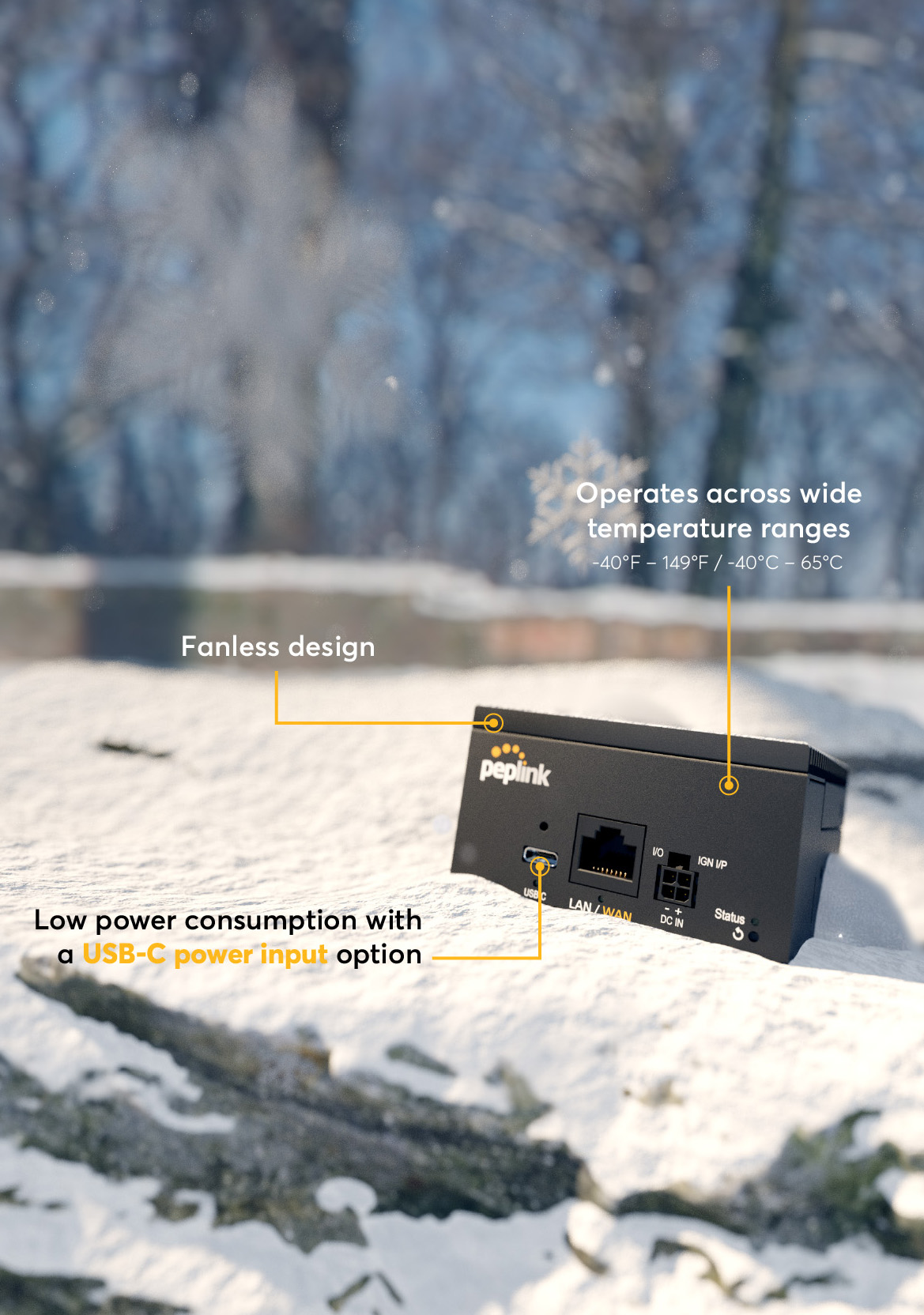 BR2 Micro has ruggedized metal enclosure which able to operates across wide temperature ranges