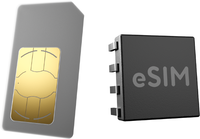 SIM and eSIM