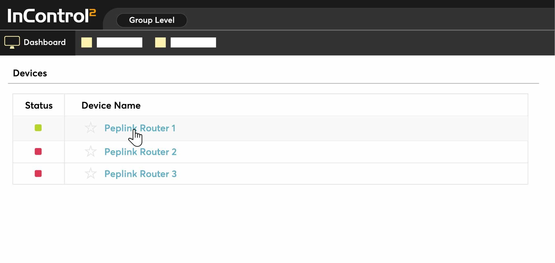 Select the router