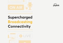 Peplink for Broadcasting Brochure Cover
