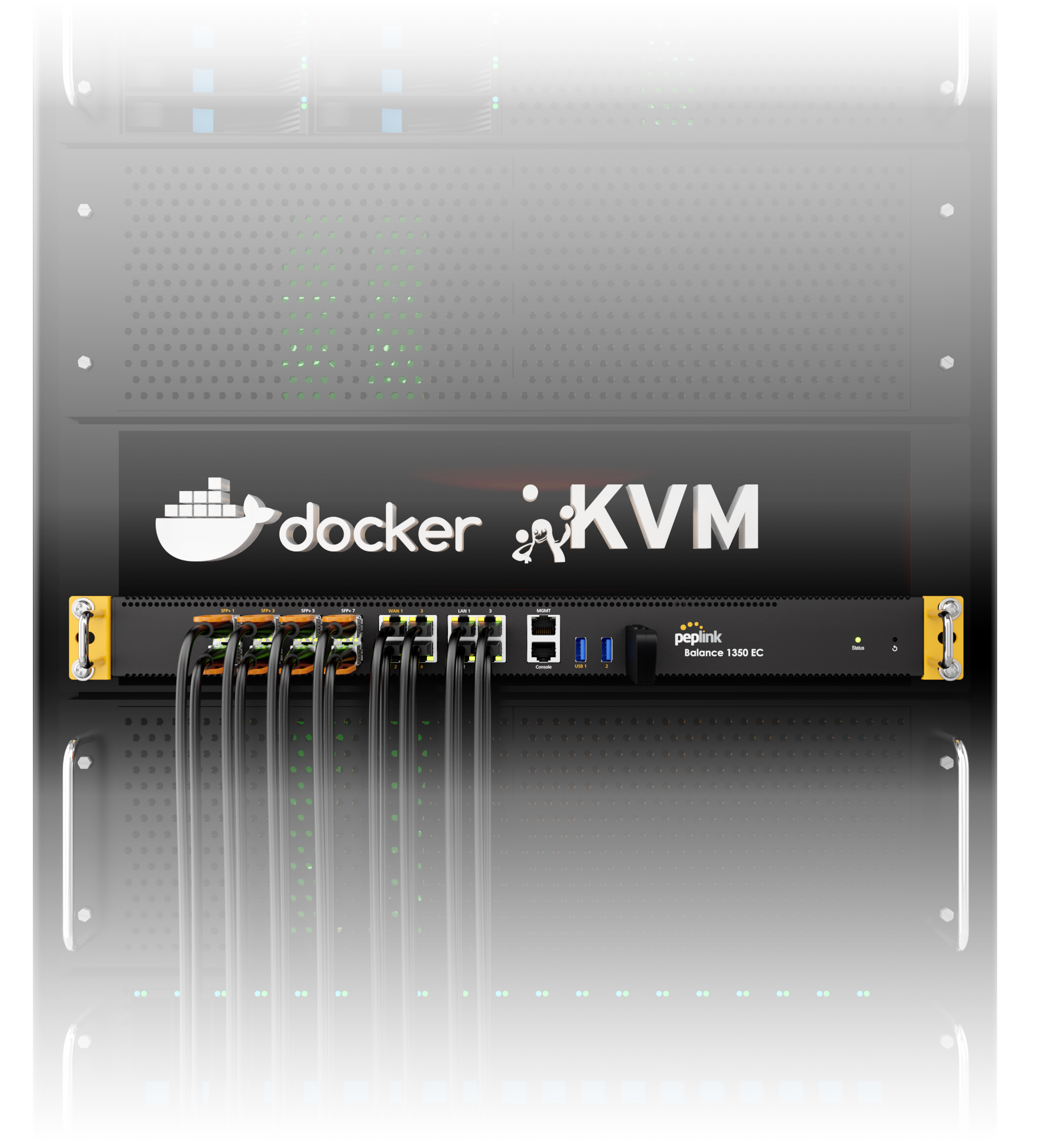 Run KVM and Docker for efficient local data processing