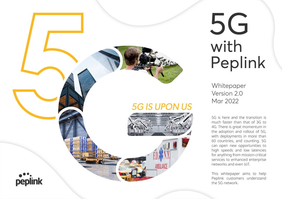 Peplink 5G Whitepaper Cover