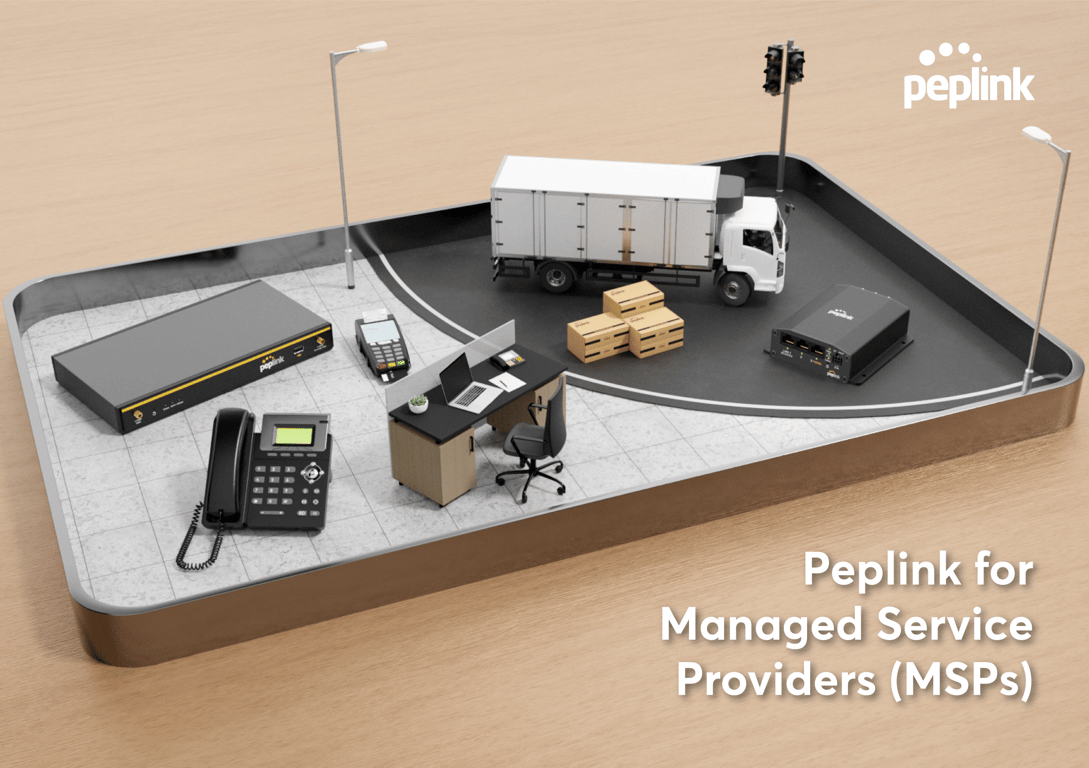 Peplink for Managed Service Providers (MSPs) Cover