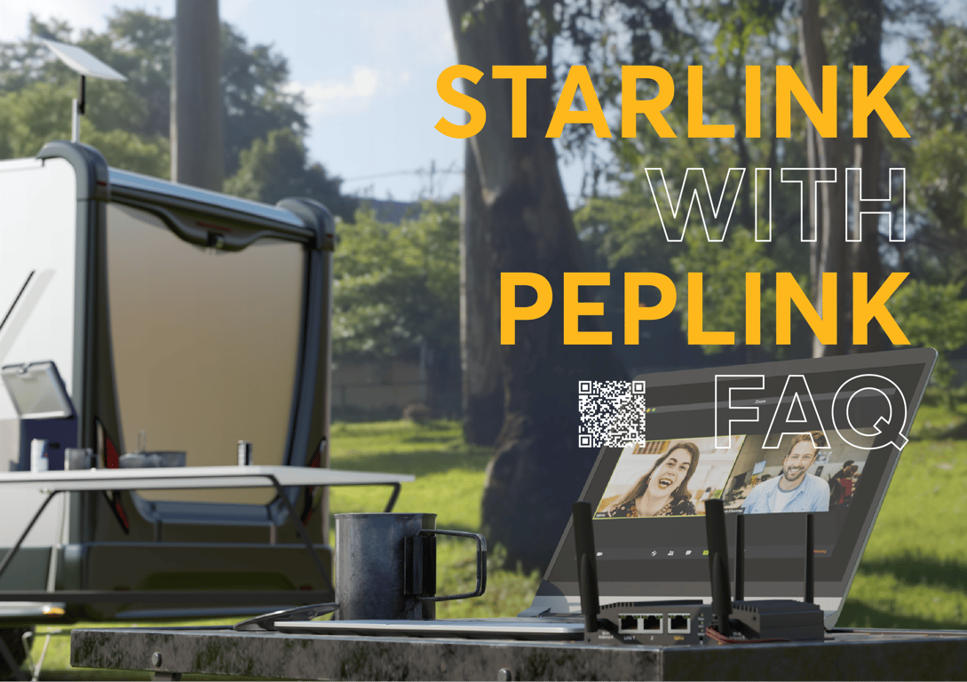 Starlink with Peplink FAQ Cover