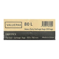 80L HD Garbage Bags Easy Pick
