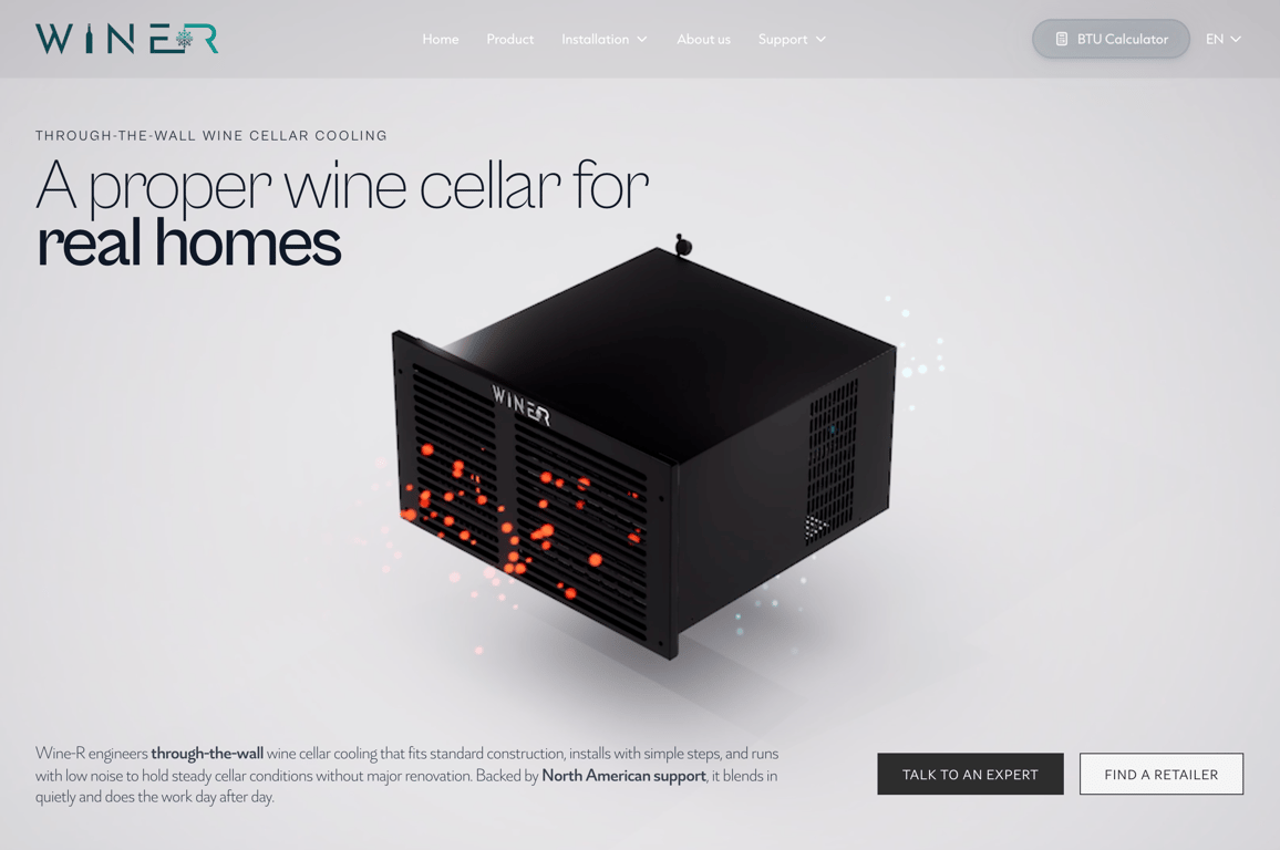 Wine-R Website