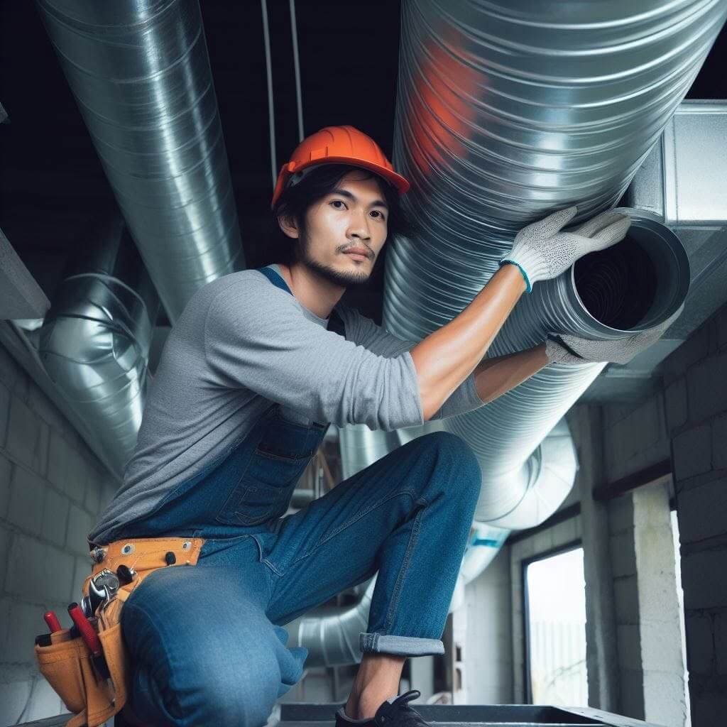 "Professional AC Duct Installation services for efficient cooling."