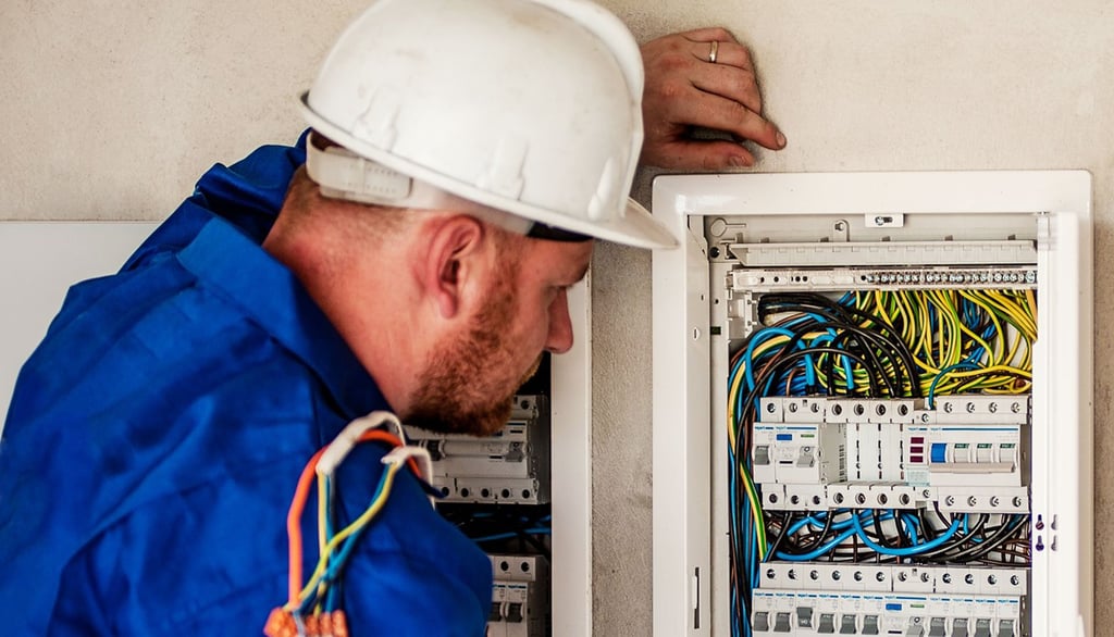 Expert Electricians Performing Electrical Services