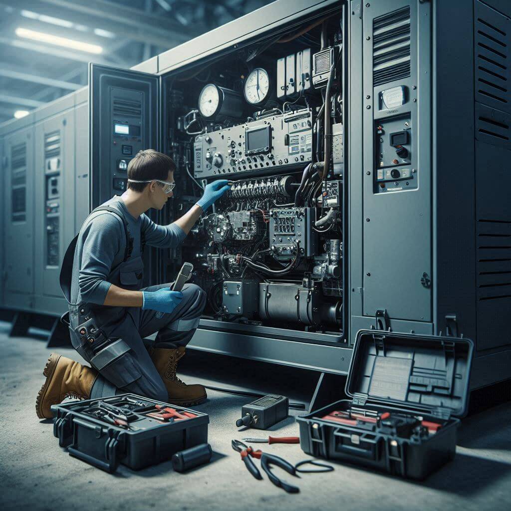 Expert technicians performing thorough electric generator repair to ensure reliable performance and extended lifespan.