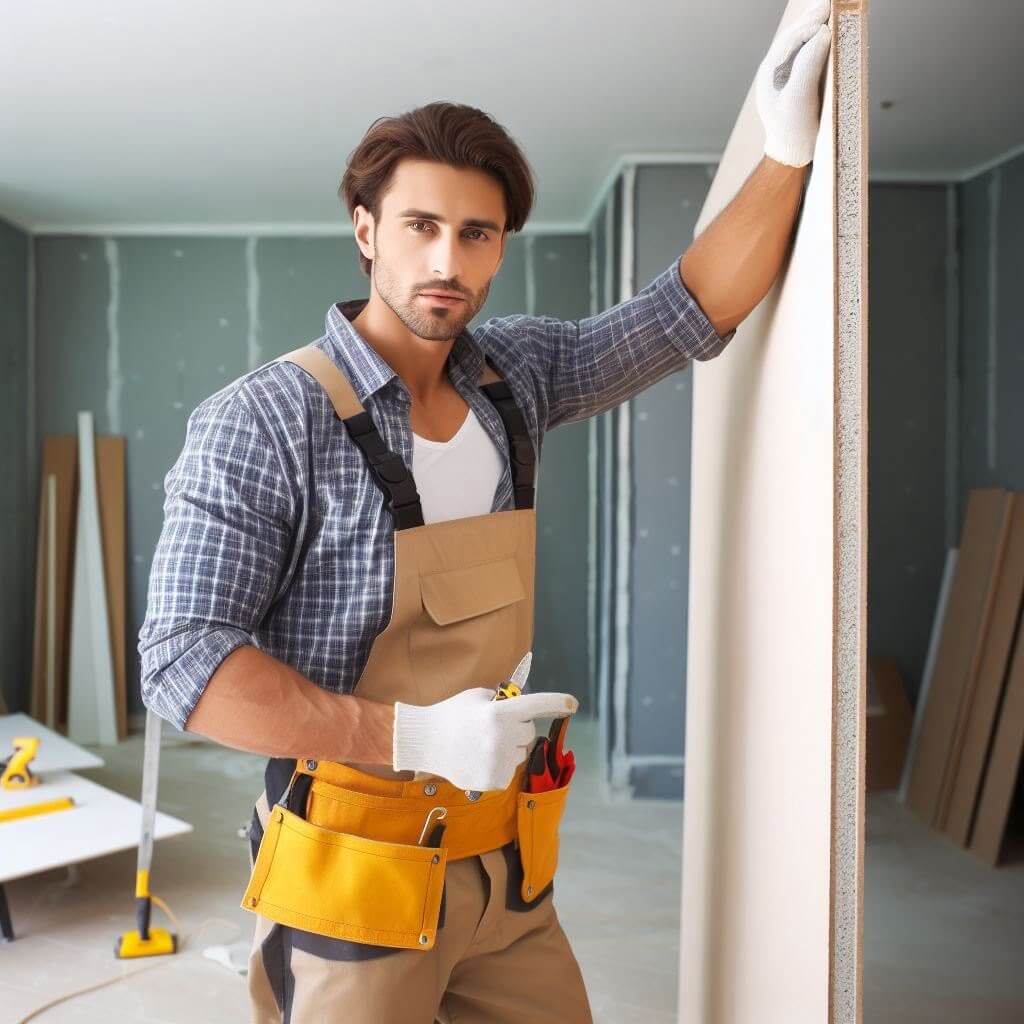 معلم تركيب جبس بورد - شركة الخدمات التقنية الذكية
