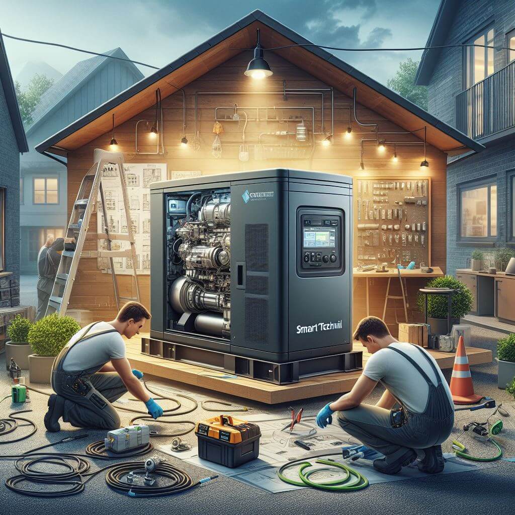 Expert Generator Maintenance Service for Reliable Power Supply with Smart Technical Services in Jeddah