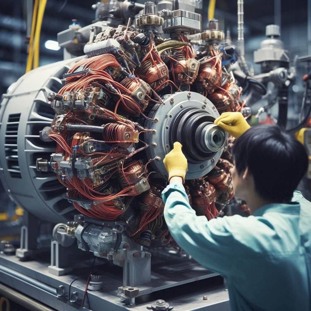 Professional Generator Rewinding Services by Smart Technical Services in Jeddah