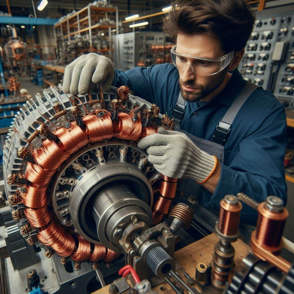 Expert generator rewinding services for enhanced performance and reliability by Smart Technical Services.