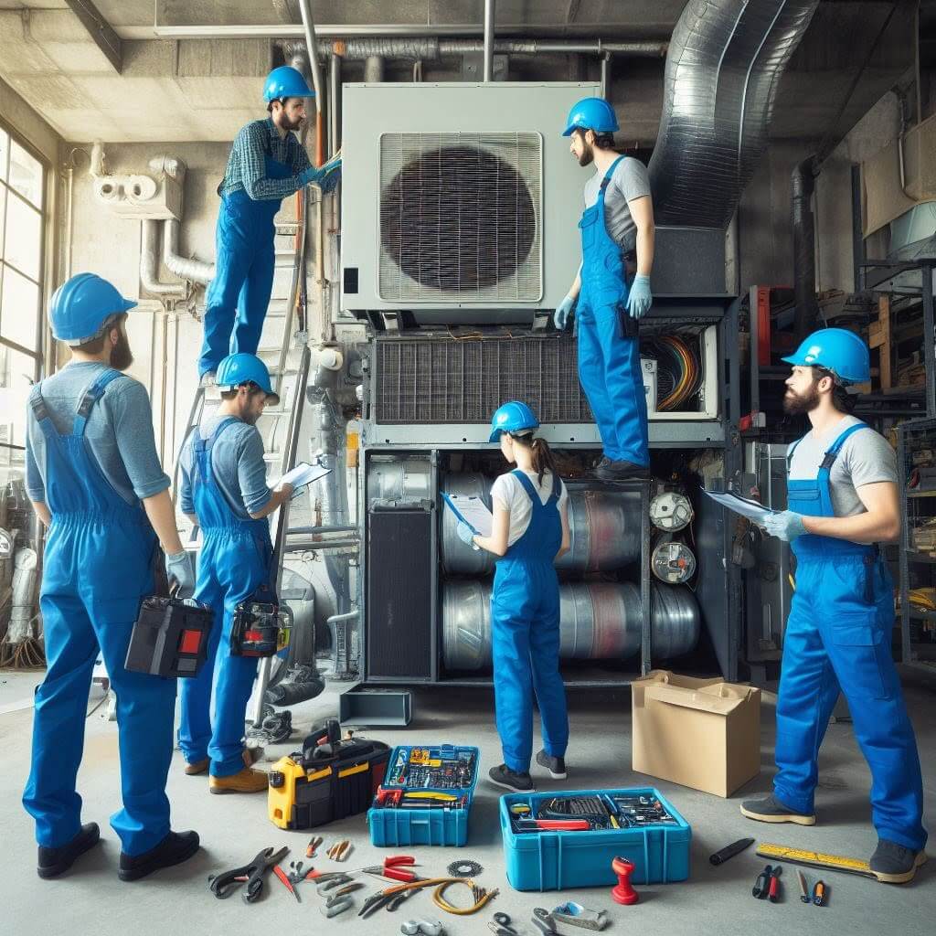 HVAC System in Action: Heating Ventilation and Air Conditioning