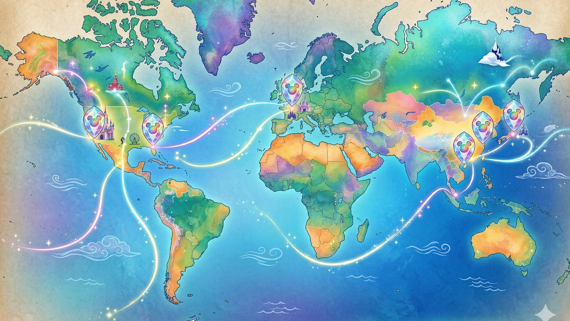 Parques Disney en el mundo