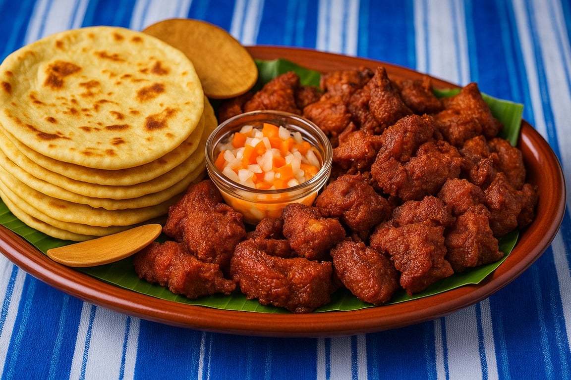 imagen de cerdo frito