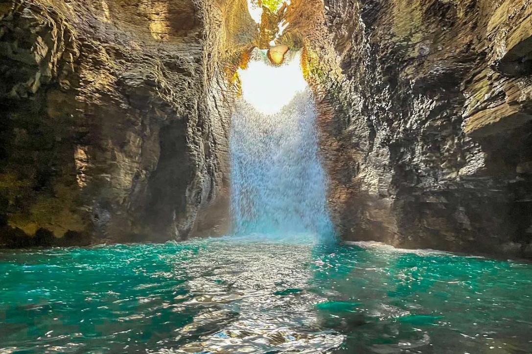 imagen de catarata la leona