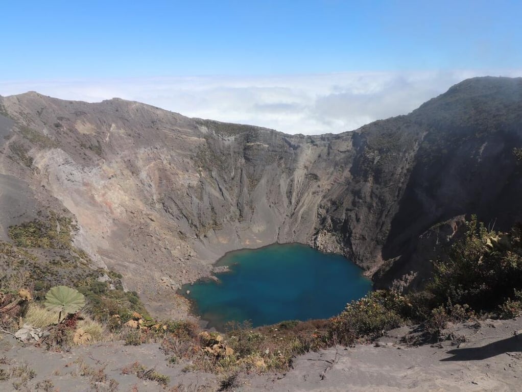 imagen de el volcán irazú