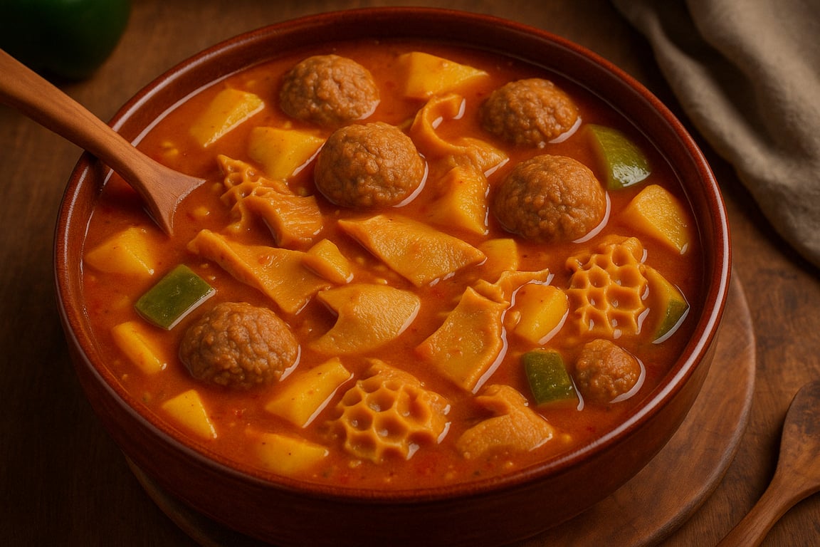 imagen de sopa de mondongo