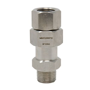General Pump 3/8 inch MPT x FPT Stainless Swivel - DSWG38SS
