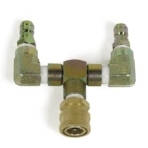 Two Gun 3/8" QC Tee Coupler - 8.902-421.0