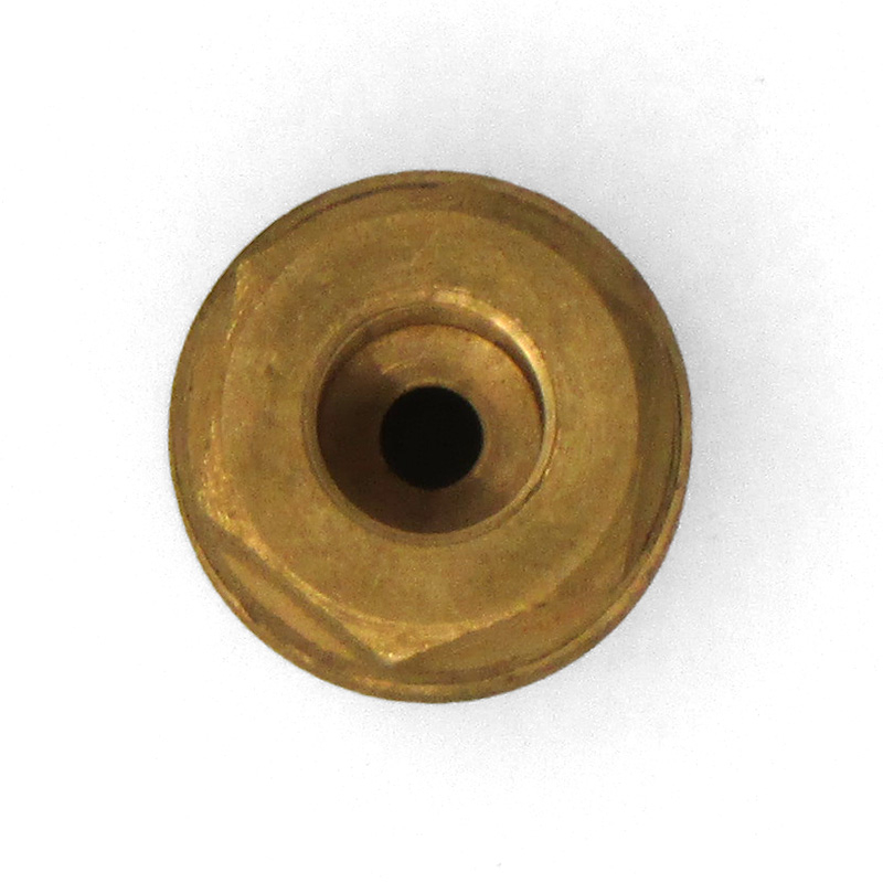 Pump Valve Cap with Gauge Hole