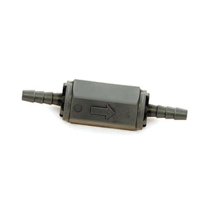 Barb x Barb PVC Check Valve, Low PSI