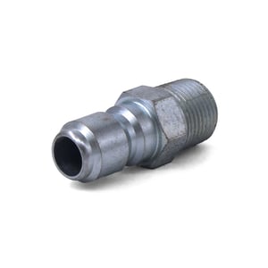 Foster Steel 3/8 inch QC Nipple x MPT - 8.756-037.0