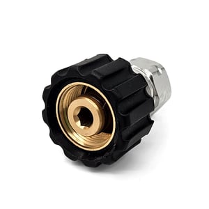 Steel M22 F Twist Coupler by 1/4 inch FPT - 9.802-172.0