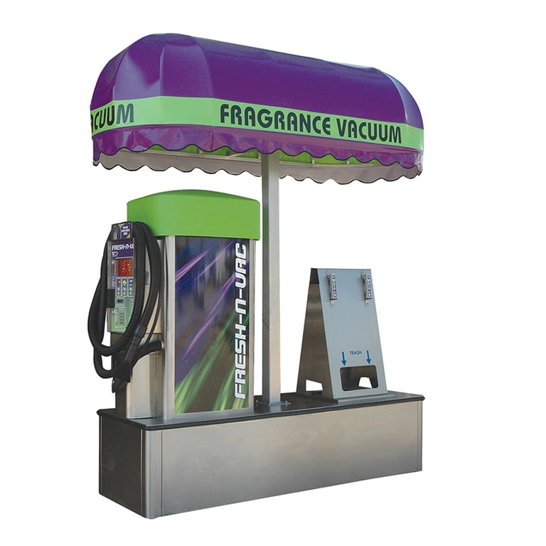 Car Wash Vacuum Island