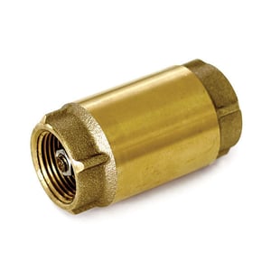 Spring Loaded Low PSI Brass Check Valve
