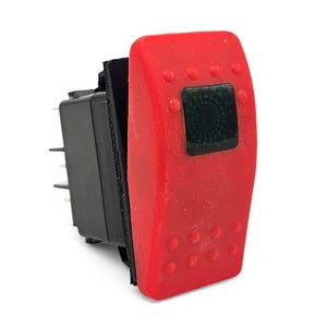 9.802-452.0 - 3-Position Rocker Switch with Red Light