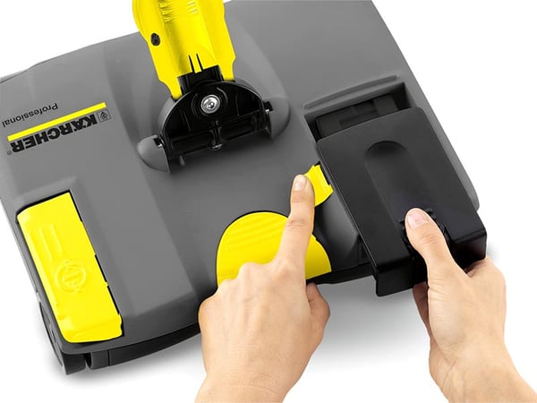 Karcher EB 30/1 Battery Pack Being Removed