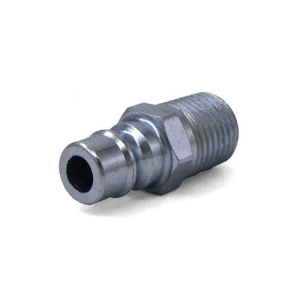 Stap-Title Steel 1/4 in Quick Coupler Nipple x MPT - 8.707-121.0
