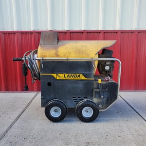 Used Landa HOT4-20021A Hot Water Pressure Washer
