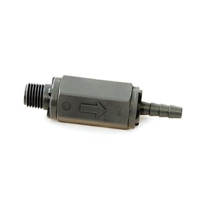 MPT x Barb PVC Check Valve, Low PSI