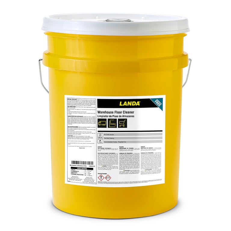 Landa Warehouse Floor Cleaner - 5 Gallon