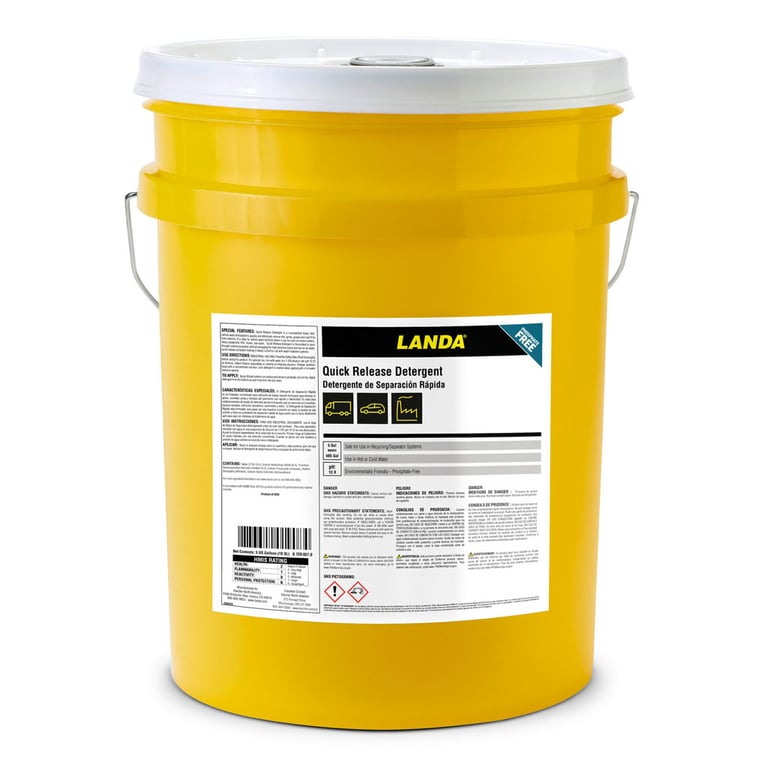 Landa Quick Release Detergent - 5 Gallon Bucket