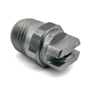 Spraying Systems WashJet® Nozzle, 15 Degree 1/4" MPT